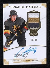 2019-20 Upper Deck The Cup Signature Materials Rookies 11/99 Cody Glass Auto 4p5
