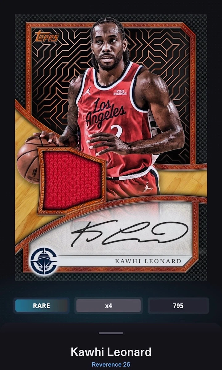Kawhi Leonard Basketball Sports Trading Cards & Accessories Rookie
