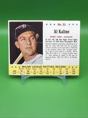 1963 Post - Al Kaline #51