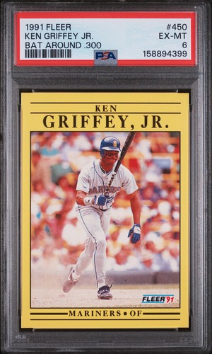 1991 Ken Griffey Jr. [Bat Around .300] #450