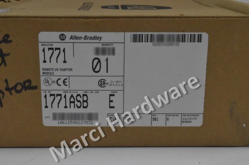 SEALED Allen Bradley 1771-ASB Series E | Remote IO Adapter Module 1771ASB - Picture 20 of 24