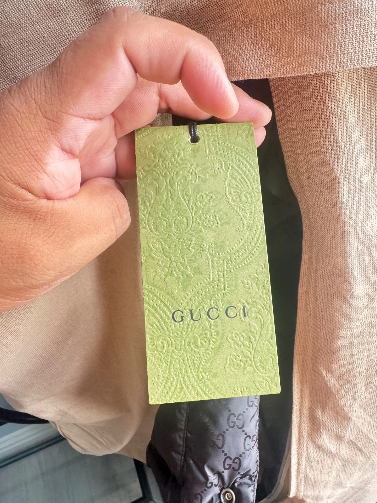 Gucci Puffer Monogram Giacca Nylon