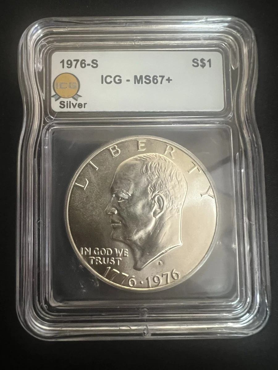 MS 67 Graded 1976 Eisenhower Dollars (1971-1978) for sale | eBay