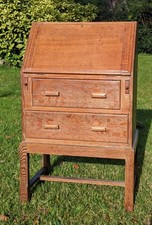 Cotswold School Small Oak Bureau Writing Desk Heals Style - Delivery Available