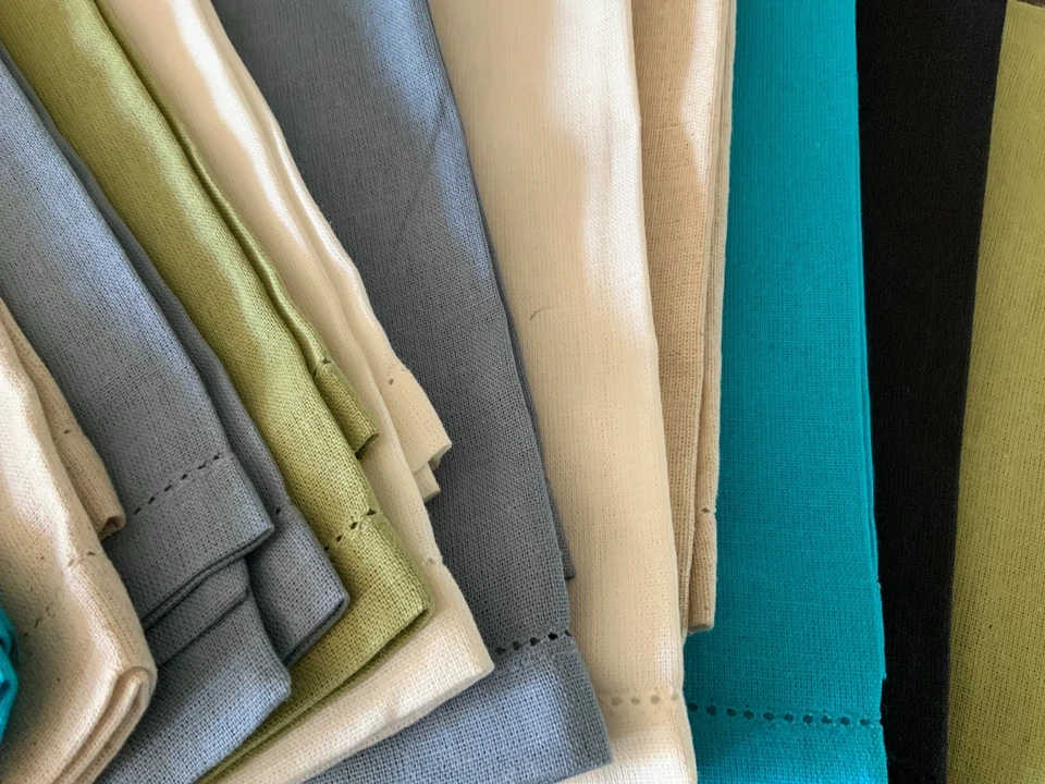 Linen Blend Large Napkins 20 x 20 NEW - Image 3 of 3