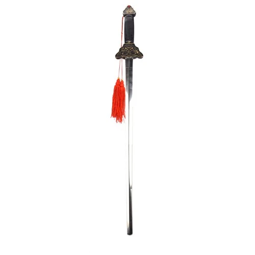 Steel Sword Swallowing Illusion Close Up Street Magician Real Magic Trick Props image 3