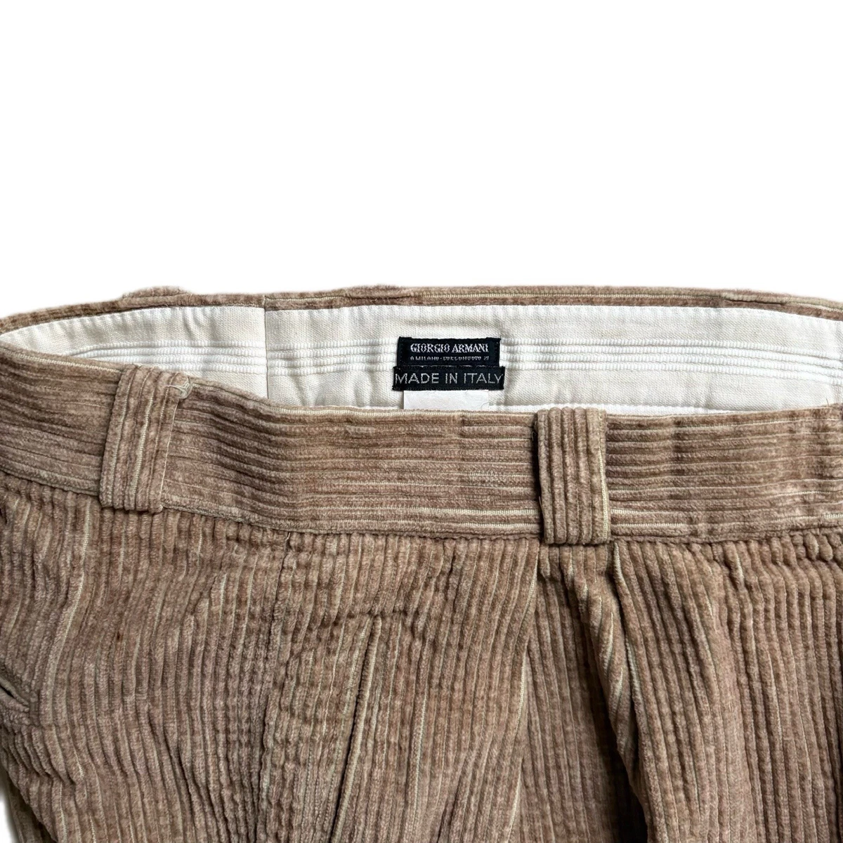 Giorgio Armani Corduroy Pants for Men for sale | eBay