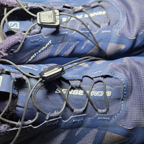 Salomon Womens Sense Pro 3 Navy Blue Trail Running Shoes Sneakers Size 8.5 US - Picture 17 of 20