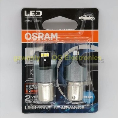 osram 9456CW P21W 12V2.5W S25 BA15s 6000k LED White Light car lamp light bulb
