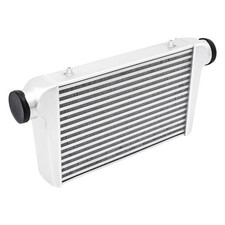 Universal Front Mount Intercooler 3 Inlet Outlet Same Side Core 18 X 11 5 X 2 5 Universal Front Mount Intercooler 3 Inlet Outlet Same Side Core 18 X 11 5 X 2 5