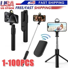 US Selfie Stick Tripod Remote Desktop Stand Phone Holder For iPhone Samsung LOT