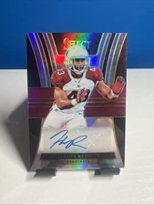 2017 Panini Select Signatures Haason Reddick Silver Prizm Rookie Auto RC /199 SP