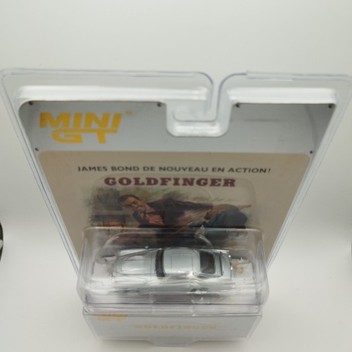 Mini GT Aston Martin DB5 - James Bond Goldfinger 007 - French Version 1:64 Neuf - Imagen 7 de 16