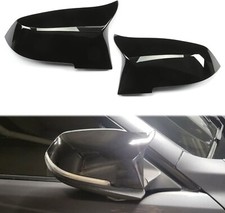 Glossy Black Mirror Replacement Cover Fits 11-17 F20 F21 120i 135i HATCHBACK