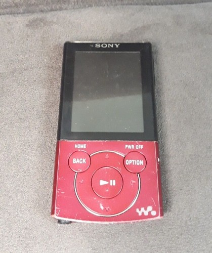 Sony Walkman Model NWZ-E443 (4GB) MP3 Player Red - Picture 1 of 9