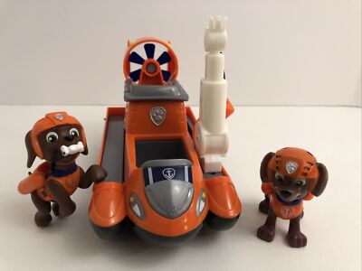 Paw Patrol Ultimate Rescue Zuma Hovercraft Vehicle and Figure 