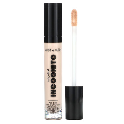 MegaLast, Incognito, All-Day Full-Coverage Concealer, 1111894 Fair Beige, 0.18