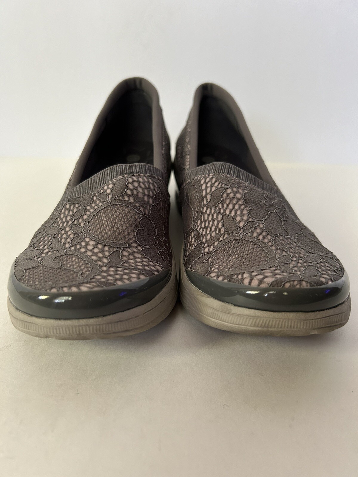 Bzees Flirty Cloud Technology Dark Grey Slip On W… - image 2