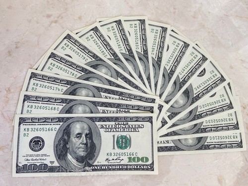 2006 A $100 Dollar Bill Federal Reserve Consecutive Sequential BankNote NEW YORK - 第 1/8 張圖片