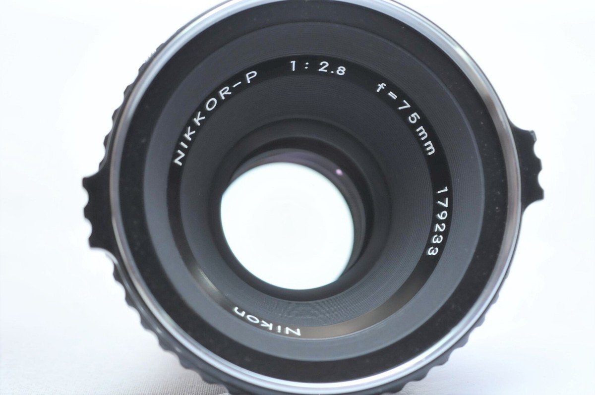 Bronica 7.5cm (75mm) f2.8 Nikkor-P Nippon Kogaku Lens 233 | eBay