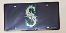 Seattle Mariners MLB Laser Tag License Plate