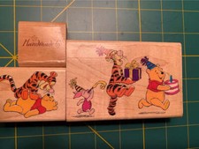 Pooh s Party Parade Rubber Stamp Set 25