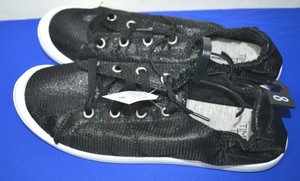 women's time and tru scrunch back canvas sneaker