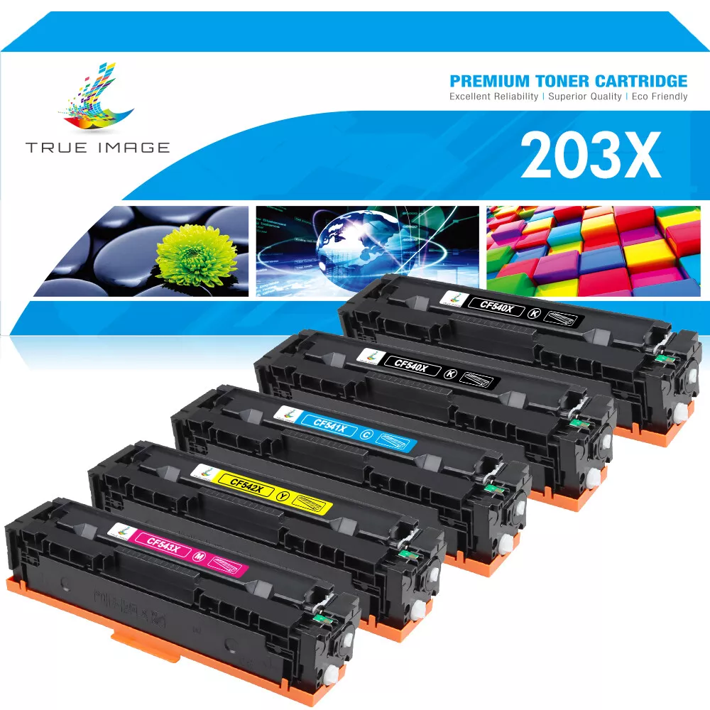 Toner Cartridge fits for HP 203A 203X Color LaserJet Pro M281fdw M254dw M280nw