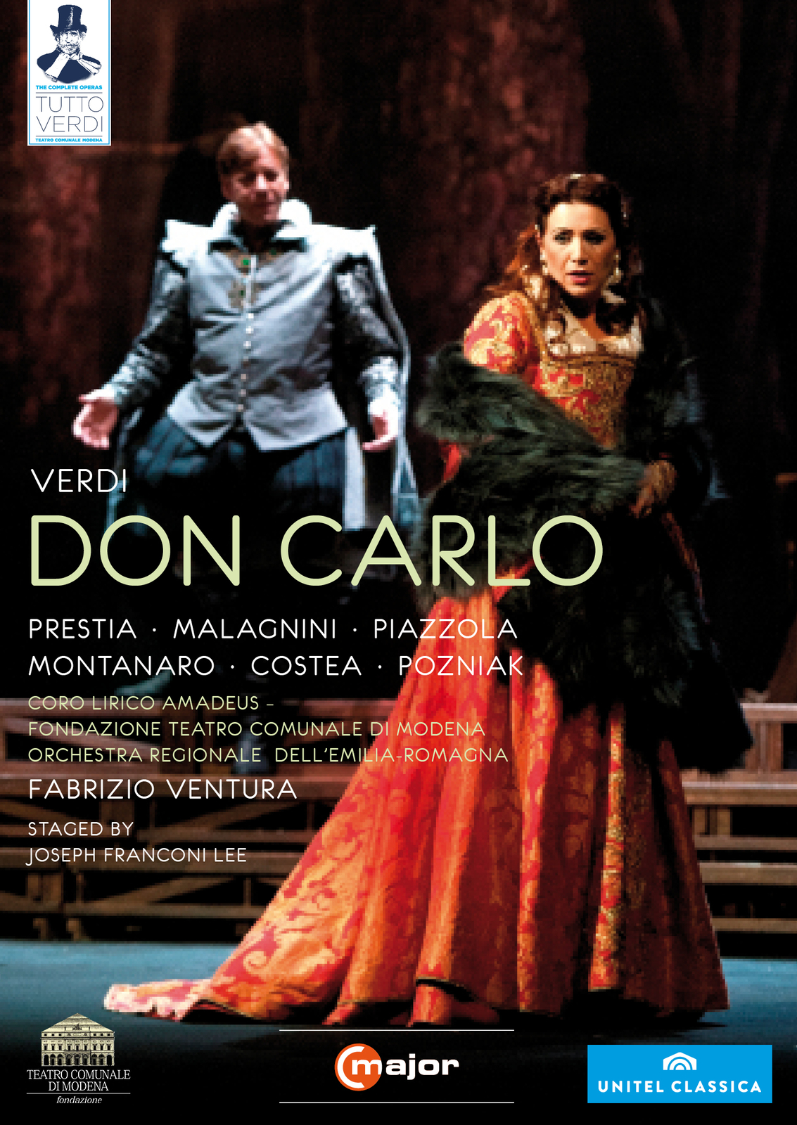 Don Carlo: Teatro Comunale (Ventura) (DVD) Fabrizio Ventura Giacomo Prestia