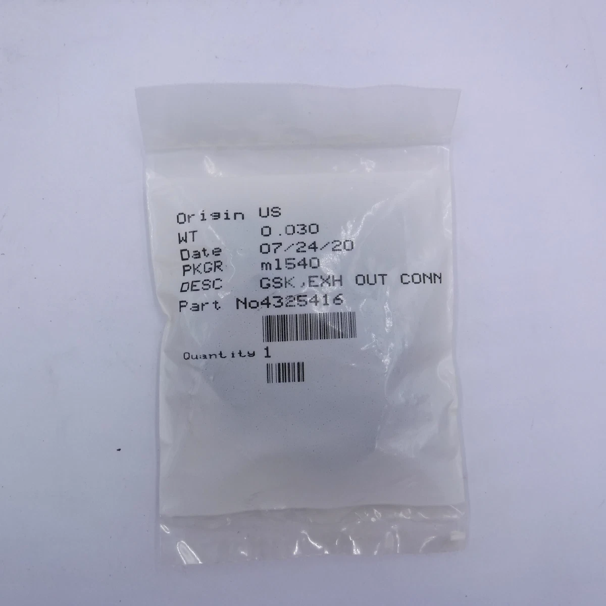 Genuine OEM Cummins 4325416 GASKET EXH OUT CONNECTION | eBay