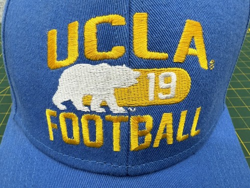 UCLA Bruins Football Blue Embroidered Hat Cap - StrapBack - by The Game - NCAA - Picture 5 of 11