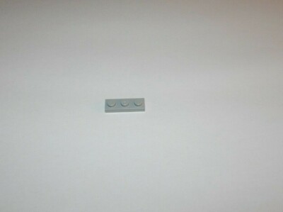 Lego 2 Stk. PLATE 1X3 Med. St-Grey 4211429  3623 T2