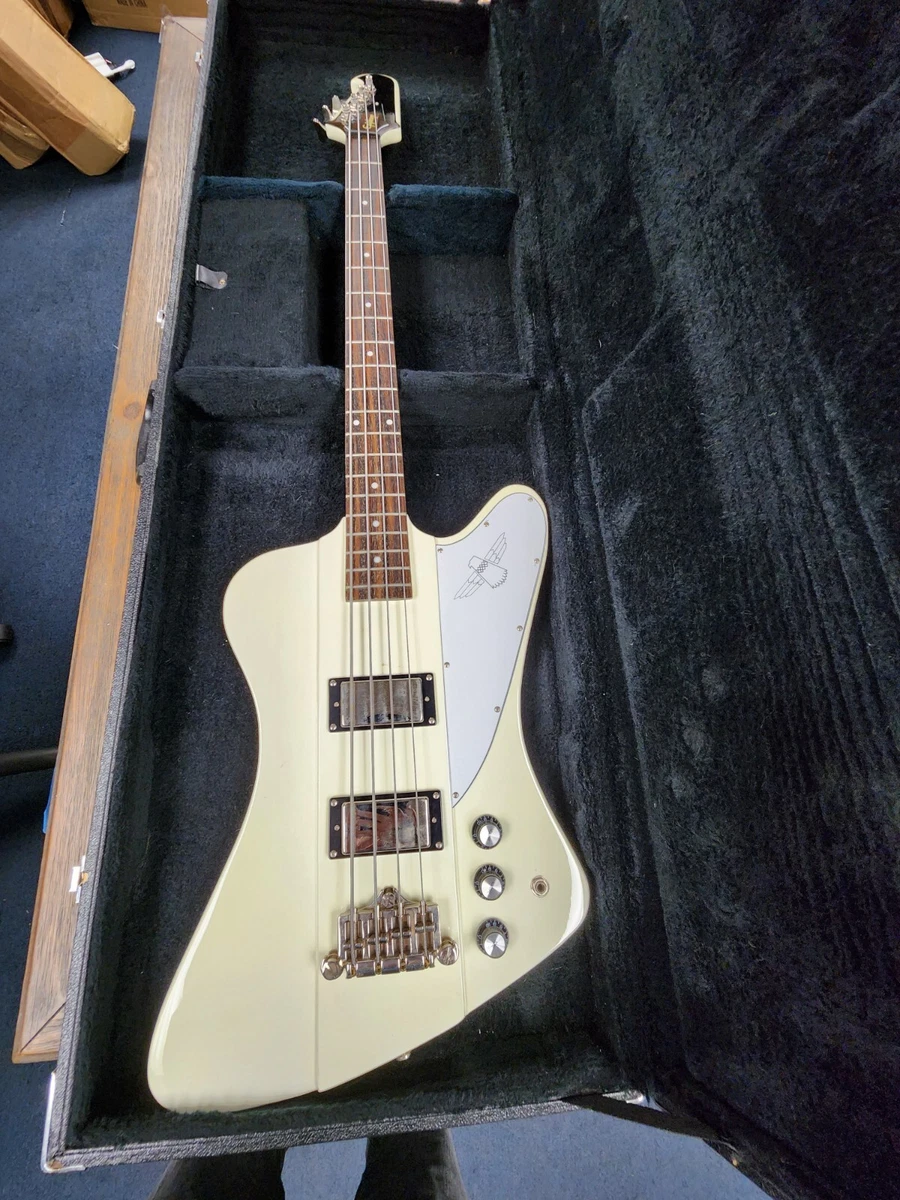 Epiphone thunderbird top bass white