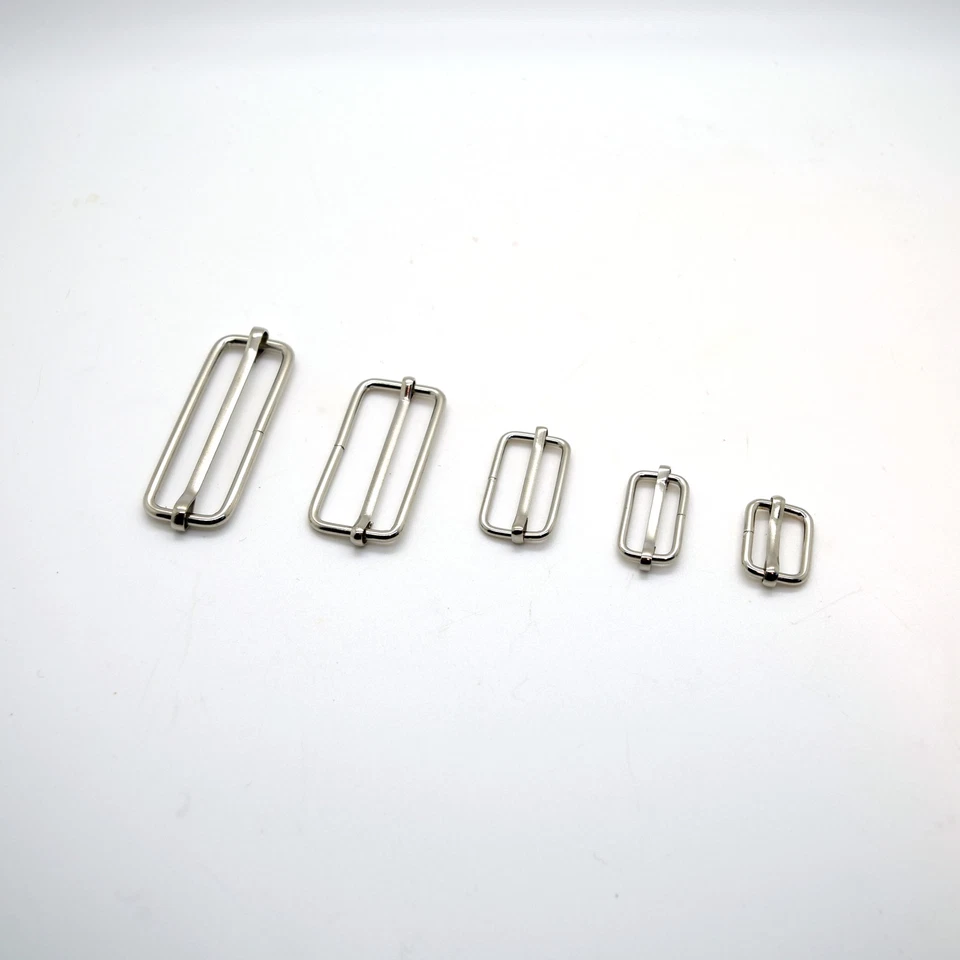 SOLA Metal Sliding Bars Buckles Straps for Webbing Strap Tape Craft 16 20 25 40 50 mm