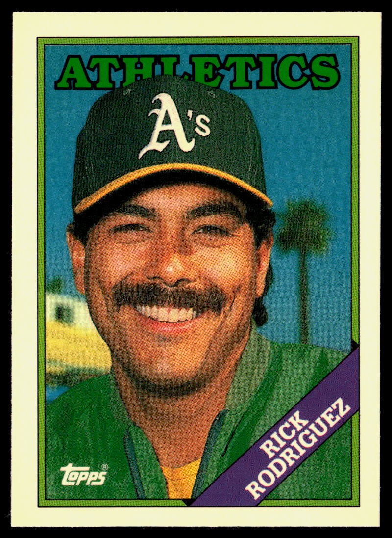 Rick Rodriguez 1988 Topps Collector's Edition (Tiffany) #166 Tiffany RC