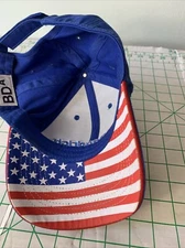 BF Goodrich Adjustable Hat Baseball Cap Tires American Flag BDA