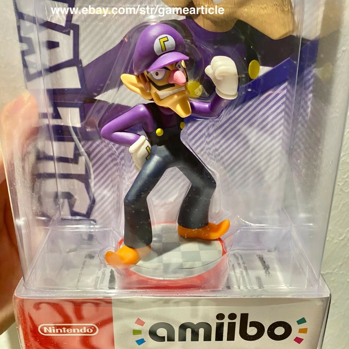 Waluigi Amiibo - Nintendo Amiibo Super Mario Bros. - Brand New | eBay