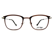JF Rey Eyeglasses Frames JF2760 6005 Old Copper Old Silver Square 49-21-148