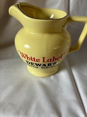 WHITE LABEL DEWAR'S, SCOTCH WHISKY, Werbekrug