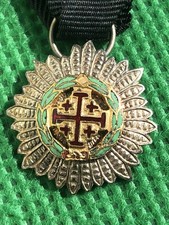 Medaglia Mignonne Ordine Santo Sepolcro In Argento