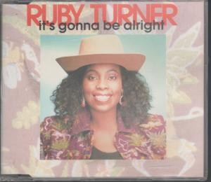 Ruby Turner It's Gonna Be Alright CD UK Jive 1989 CD. disc has some marks