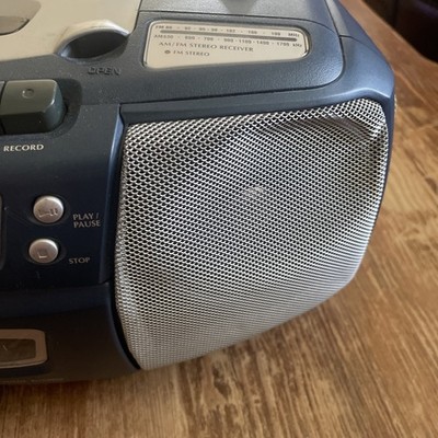 Lenoxx Sound CD-109 AM/FM/CD Boombox Blue | eBay