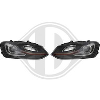 Diederichs Scheinwerfersatz FüR VW Polo 6R 6C 6R_ 60_ 61_