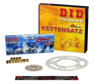 Kettenkit DID X-Ring ZVM-X G&G Honda NX 650 Dominator (RD02) 91-94 NIET