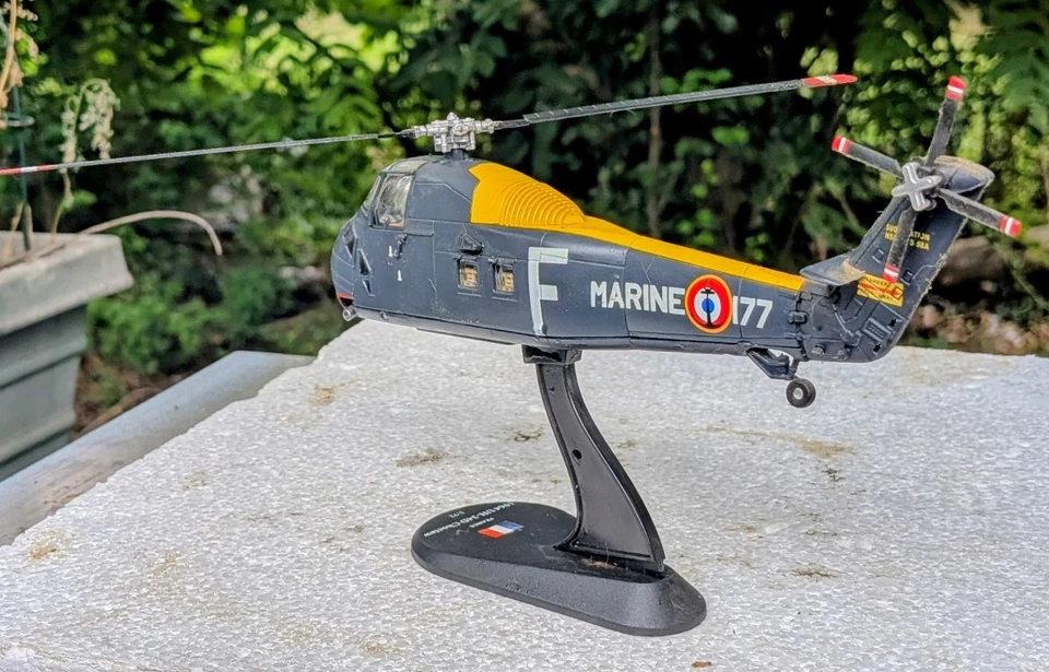 Amercom Diecast 1964 UH-34D Choctaw Francia escala 1:72 Foto 3 de 4