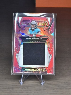 2024 Panini Obsidian - Rookie Eruption Materials Brian Thomas Jr. #ERM-BTJ...