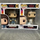 Funko Pop! (Lot Of 2) Stranger Things - Jonathan #1459 And Eleven #1457 Vinyl