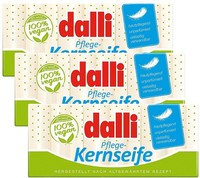 Dalli Kernseife 3 X 375G UnparfüMiert Pflanzlich ( 3 X 3Er-Pack = 1125G )