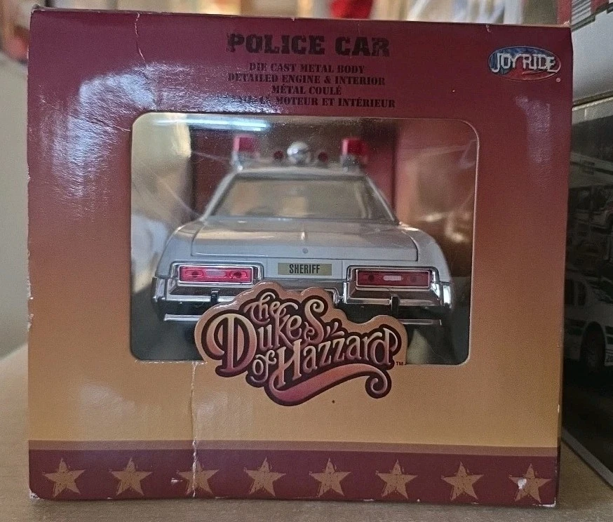 Joy Ride Dukes of Hazzard 1974 Dodge Monaco Police Car 1/18 scale - Image 4 of 4