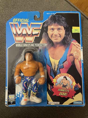 WWF HASBRO MARTY JANNETTY SERIES 10 MOC FIGURE NIB...
